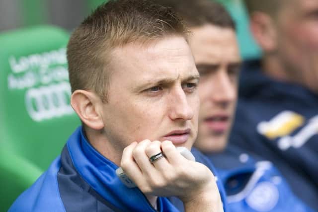 Derek Riordan has been on trial at Jackie McNamara's side. Picture: SNS