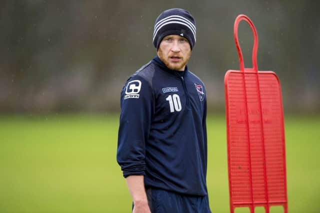 Liam Boyce is back in training for Ross County. Picture: SNS