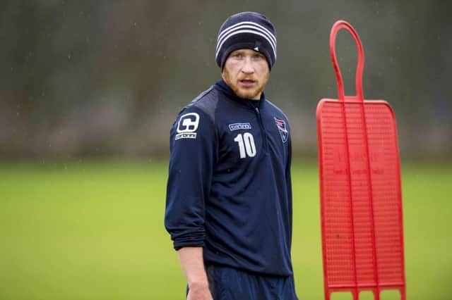 Liam Boyce is back in training for Ross County. Picture: SNS