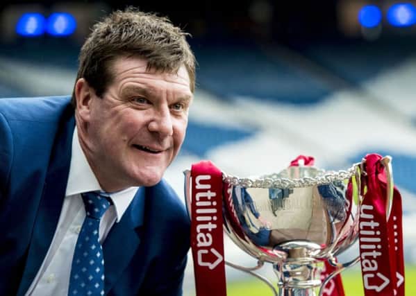 St Johnstone manager Tommy Wright looks ahead to his club's League Cup semi-final clash with Hibs. Picture: SNS