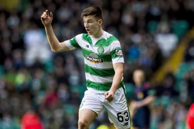 Celtic full-back Kieran Tierney impressed in the Europa League match against Fenerbahce. Picture: SNS