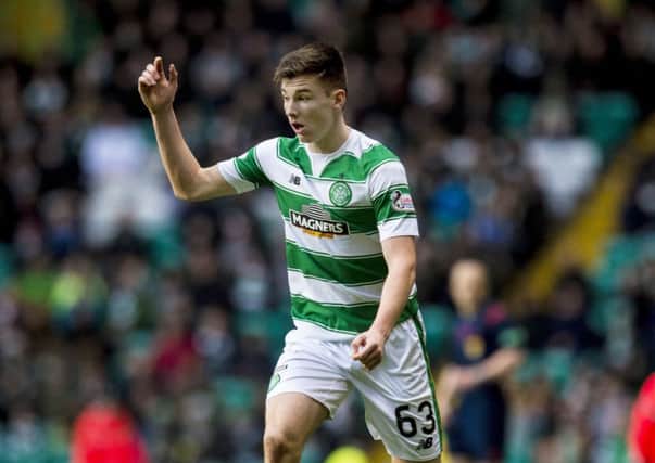 Celtic full-back Kieran Tierney impressed in the Europa League match against Fenerbahce. Picture: SNS