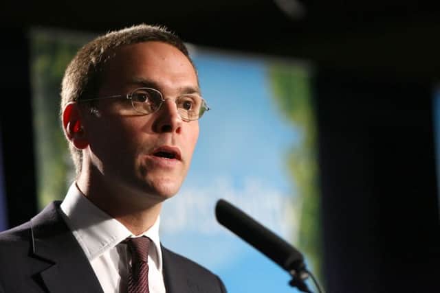 James Murdoch returns as Sky chairman after stepping down in 2012. Picture: Chris Young/AFP/Getty Images