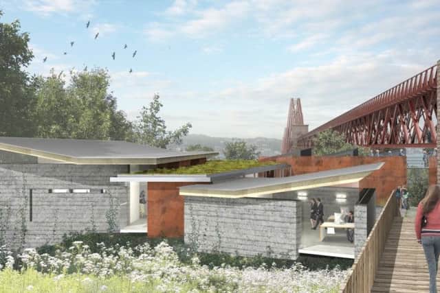 The visitor centre at South Queensferry would allow the public to walk out on the bridge