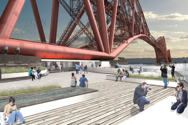 A planned viewing platform on the Fife side would offer panaromic views of the Forth