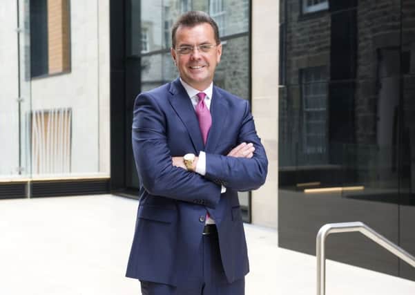 Lomond Capital chief executive Stuart Pender says the Edinburgh-based group  has a number of larger acquisitions planned in the south of England. Picture: Jane Barlow