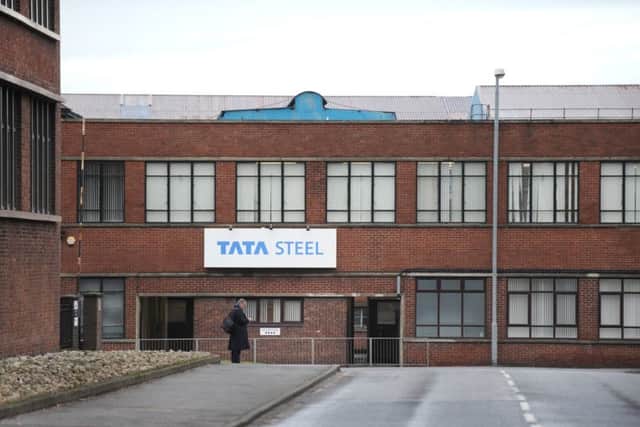 The Dalzell steel works in Motherwell are under threat