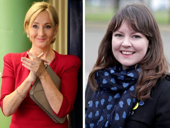 JK Rowling says she is considering legal action against Natalie McGarry