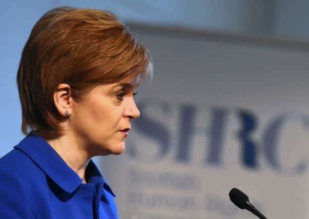 Nicola Sturgeon will hold the first political confrence for disabled party members Picture: Lisa Ferguson