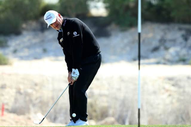 Paul Lawrie carded a disappointing 78 in the closing round of the Qatar Masters. Photograph: Getty Images