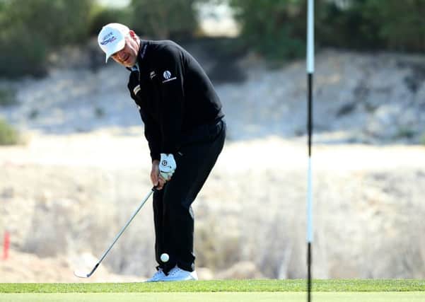 Paul Lawrie carded a disappointing 78 in the closing round of the Qatar Masters. Photograph: Getty Images