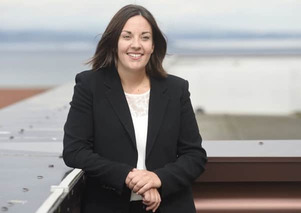 Kezia Dugdale has attacked the governments record on education. Picture: Greg Macvean