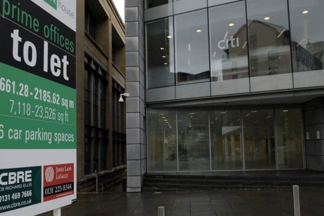 Commercial property space in Edinburgh. Picture: Raymond Keith