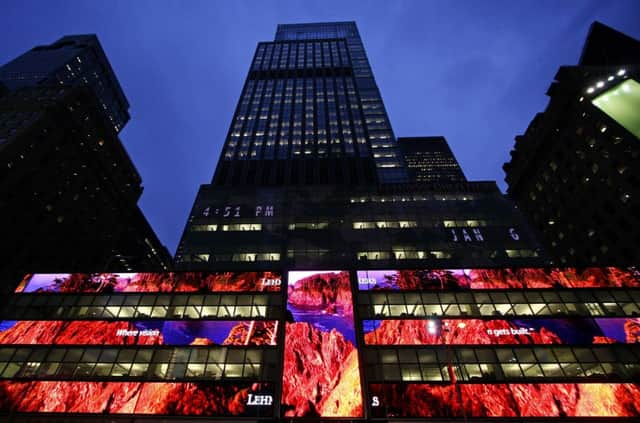 The headquarters of Lehman Brothers on New York's Wall Street in 2006. Picture: AP