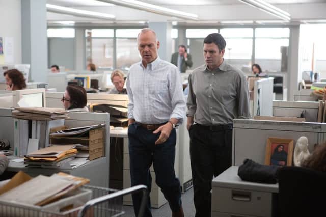 Michael Keaton and Mark Ruffalo are among the stars in the movie Spotlight, and so is good old-fashioned newspaper reporting. Picture: contributed