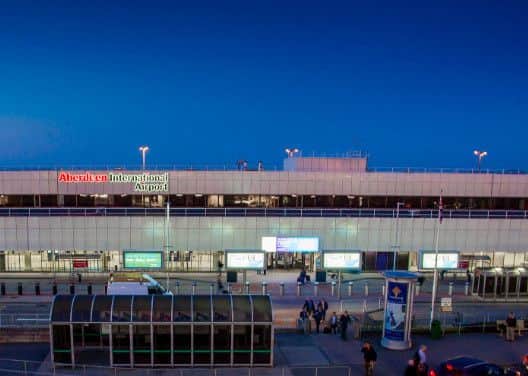 At present, the airport is the main transport hub into Europe's energy capital and is also home to the world's busiest commercial heliport. Image: TSPL
