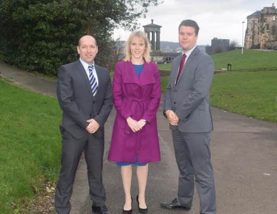 From left: Arturo Carbonell, Kirsty Mackenzie and John Gilbertson of iMultiply Resourcing