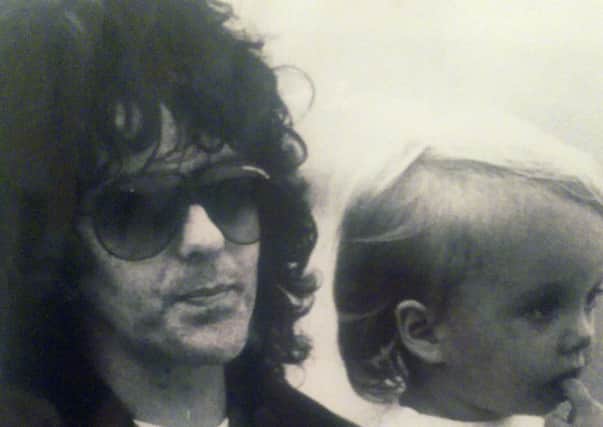 Jimmy Bain, pictured with his daughter Sam. Picture: contributed