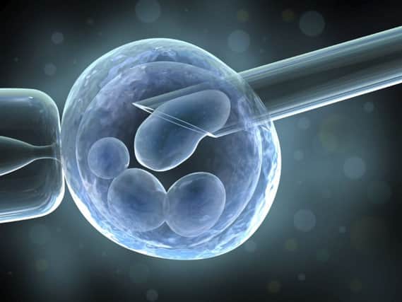 Scientists will cut and paste the DNA of donated embryos. Picture: contributed