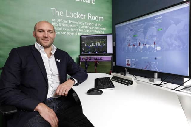 Kay will be providing statistical analysis for Accenture during this year's RBS Six Nations. Picture: Contributed