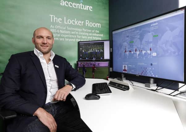 Kay will be providing statistical analysis for Accenture during this year's RBS Six Nations. Picture: Contributed