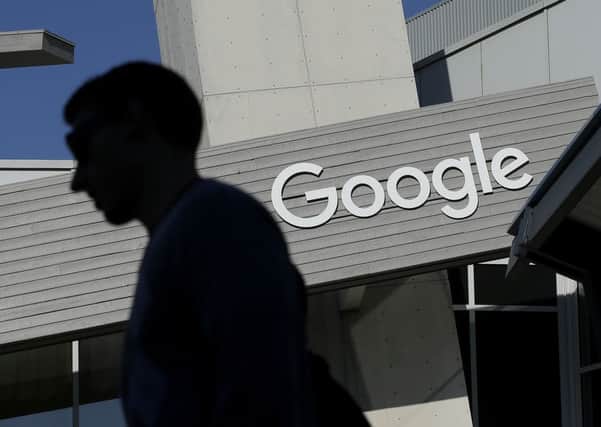 Google parent group Alphabet is now the world's most valuable company. Picture: AP Photo/Jeff Chiu