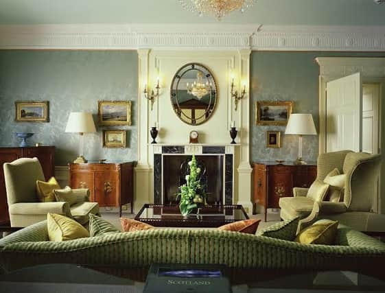Royal Lochnagar suite, Gleneagles Hotel, Perthshire