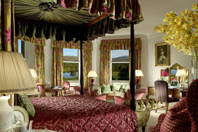 Queen's Suite, Inverlochy Hotel, Fort William