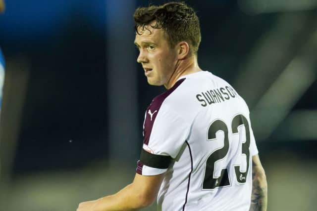 Danny Swanson didn't feature much for Hearts during his short stint in Gorgie. Picture: SNS