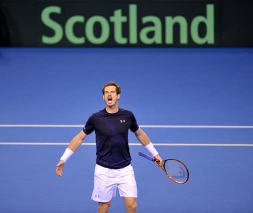 Andy Murray has a new claim to fame - his own rhyming slang Picture: Jane Barlow