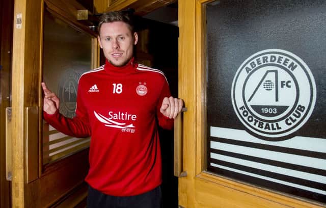 Aberdeen could hand a debut against Celtic to new signing Simon Church. Picture: Craig Foy/SNS