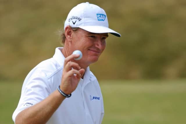 Ernie Els: praise: Picture: Jane Barlow