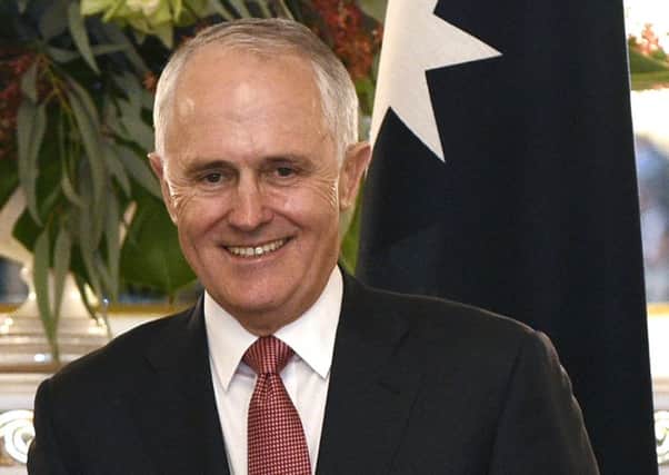 Australian Prime Minister Malcolm Turnbull. Picture: AP