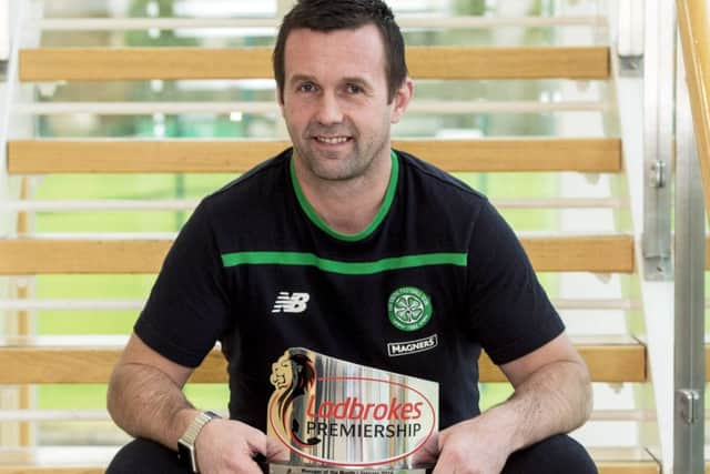 Celtic manager Ronny Deila won manager of the month for January but was knocked out of the League Cup by Ross County. Picture: Craig Williamson/SNS
