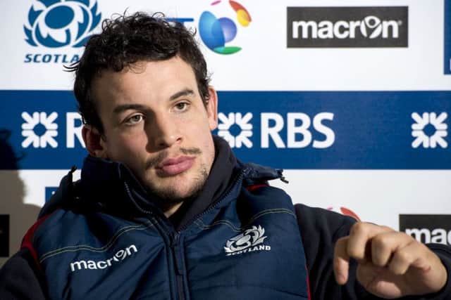 John Hardie hopes to win his sixth cap for Scotland. Picture: SNS/SRU
