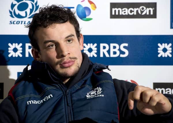John Hardie hopes to win his sixth cap for Scotland. Picture: SNS/SRU