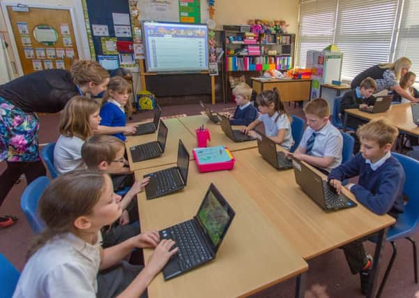 The proposed legislation would see national tests given to pupils in P1, P4, P7 and S3 if implemented. Image: TSPL