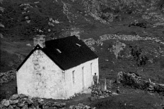 Frame from the recently rediscovered Scottish documentary Lost Treasure, shot in Sutherland and Glasgow, July 1956. Photograph: National Library of Scotland Moving Image Archive