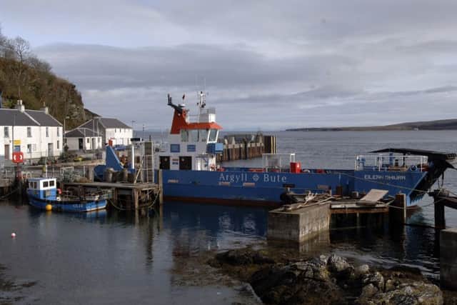 A ferry at Port Askaig on the Isle of Islay. Picture: Ian Rutherford