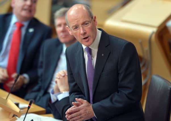 John Swinney ruled out a tax rise. Picture: Phil Wilkinson