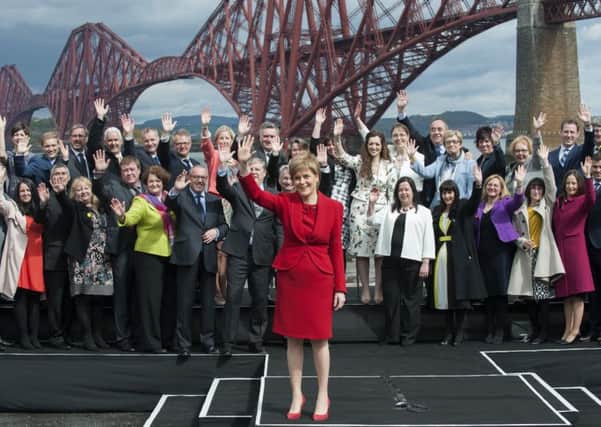 The SNP should expect another terrific return when the Scottish elections occur later this year. Picture: Jane Barlow