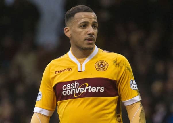 Motherwell's Lionel Ainsworth was blamed for Partick's late winner. Picture: SNS
