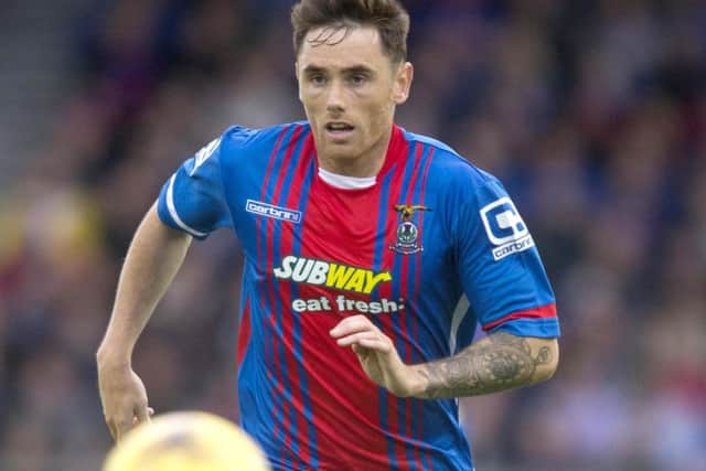 Aberdeen failed with a late bid for Caley Thistle midfielder Greg Tansey. Picture: Jeff Holmes/PA Wire