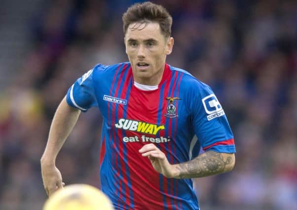Aberdeen failed with a late bid for Caley Thistle midfielder Greg Tansey. Picture: Jeff Holmes/PA Wire