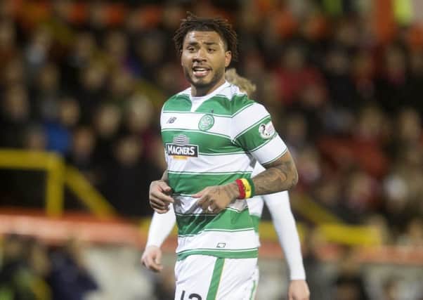 Colin Kazim-Richards: Could have seen red on his Celtic debut. Picture: PA