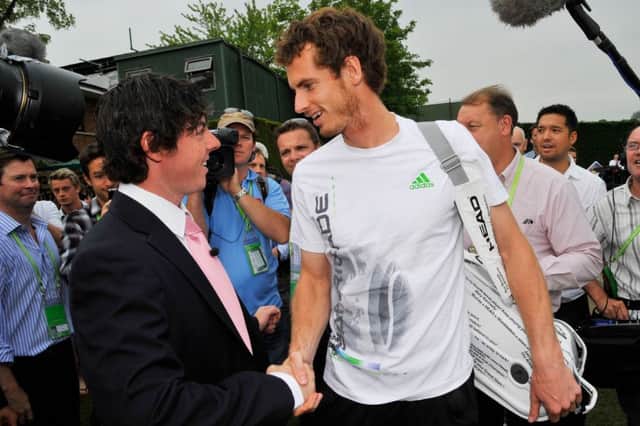 Rory McIlroy has heaped praise on Andy Murray. Picture: Toby Melville/Getty Images