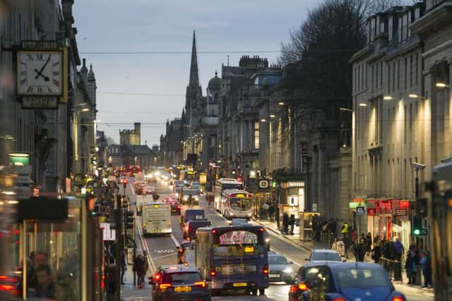 Aberdeen's commercial property market has suffered amid the oil downturn. Picture: Ian Rutherford