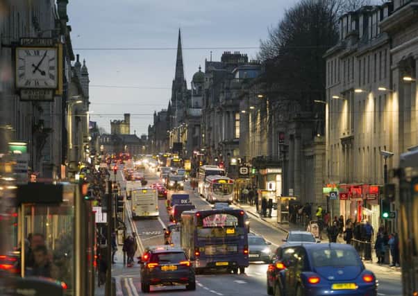 Aberdeen's commercial property market has suffered amid the oil downturn. Picture: Ian Rutherford