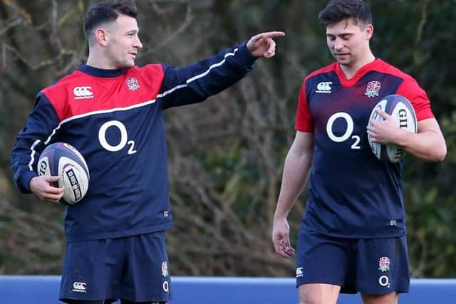 Danny Care, left, has been preferred to Ben Youngs, right, at scrum-half. Picture: David Rogers/Getty Images