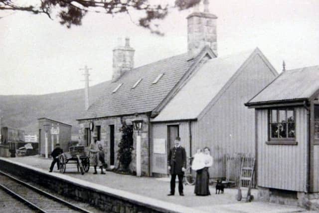 The station in 1903. The house is up for sale for Â£150,000. Picture: Deadline News